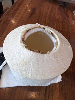 coconut juice