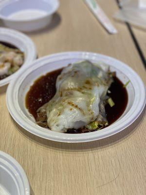 Pork Liver with Chives Rice Roll