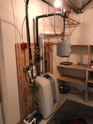 Gas Boiler installation