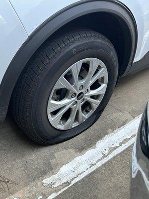 Flat tire