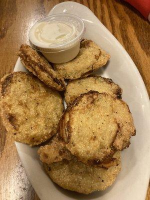 Fried Green Tomatoes... one of the only edible things we were served