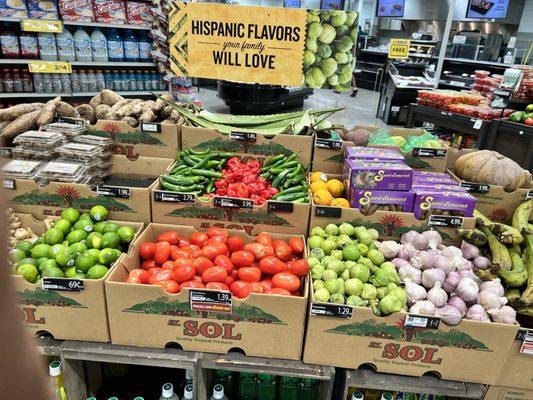 Hispanic produce