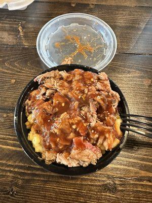 Brisket Mac & Cheese Bowl