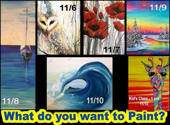 Painting this week! Sign up to save your seat to paint.  https://www.pinotspalette.com/largo/events