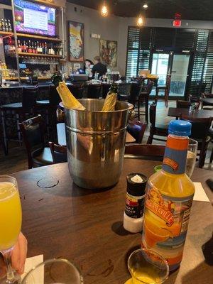 Bottomless mimosas