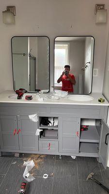 Bathroom renovation