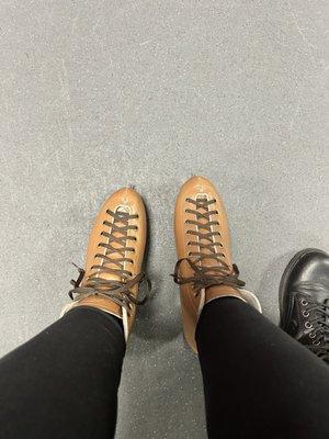 Skates are not too shabby for rentals!