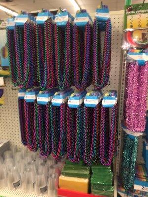 Beads for Mardi Gras