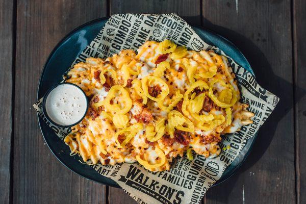 Waffle Cheese Fries