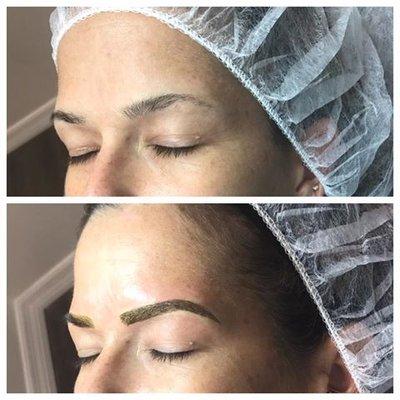 Before & After Microblading