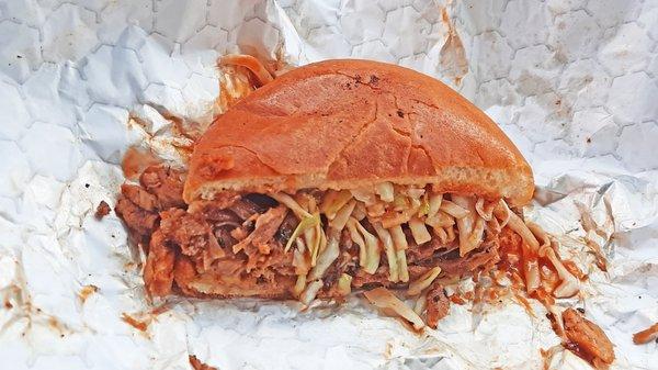 Bar-B-Q Pork sandwich