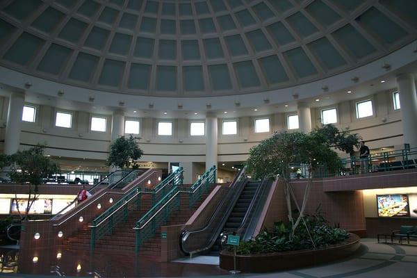 Chattanooga airport dome lobby