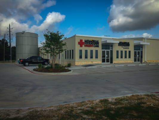 A nearly completed Athlete Training Health in North Houston.