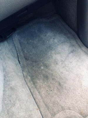 Grease on floor board on right side , what did they need to be on the right side ?