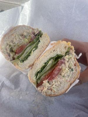 Chicken salad sandwich