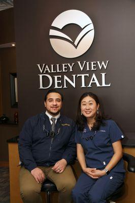 Meet out dentists, Homam Saadi, DDS and Catherine Rhim, DMD