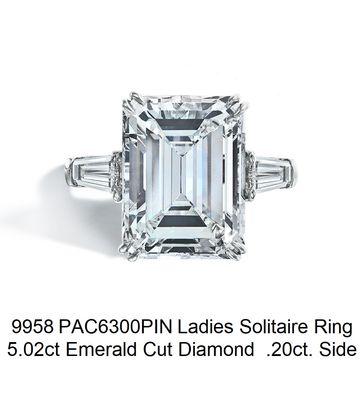 GIA Certified 5.02 ct Diamond Ring