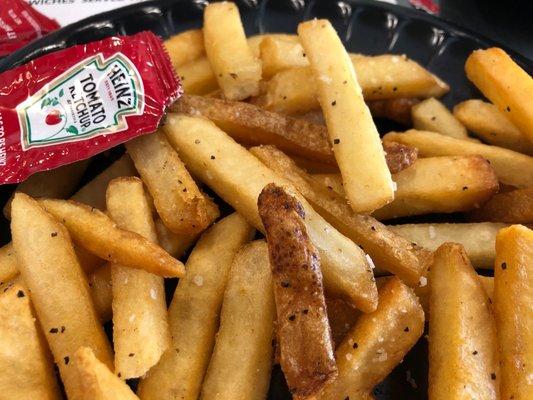 A plate of HOT fries!!