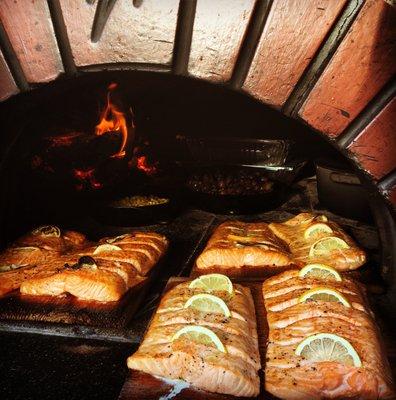 Cedar Planked Salmon