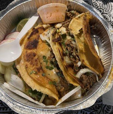 Orden Tacos de Birria (Beef Birria Taco)