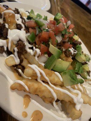 Carne asada fries