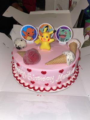 Pikachu cake