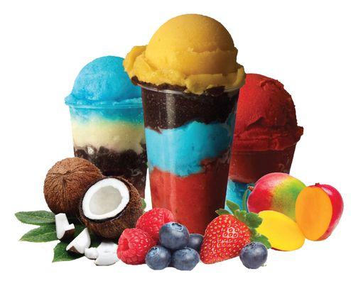 Gelu Italian Ices- one taste and you'll be addicted! Made with real fruit and bursting with flavor.