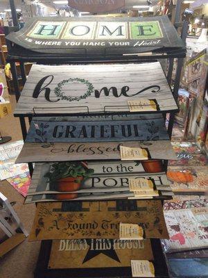 Decorative door mats