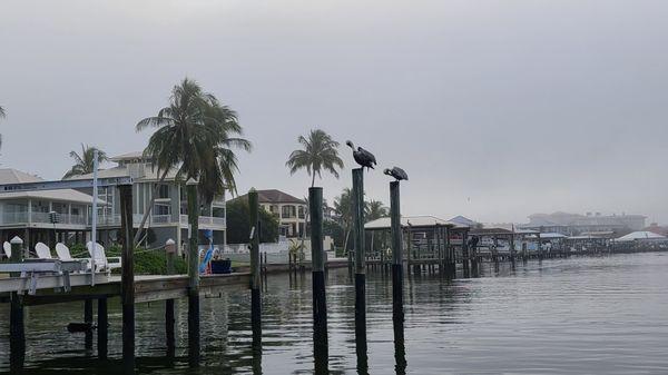 Leaving the harbor