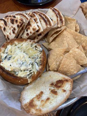 Spinach artichoke dip