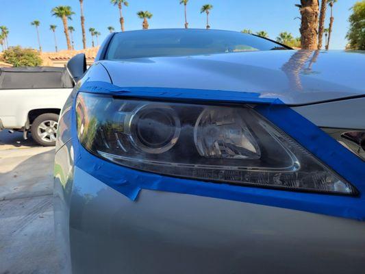 Headlight restoration