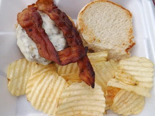 bacon cheeseburger