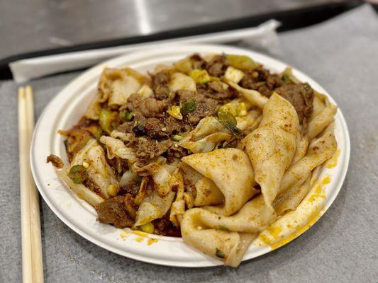 Spicy Cumin Lamb Hand-Ripped Noodles