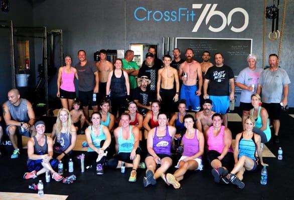 Opening day at CrossFit 760 Elk City!