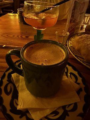 Mexican hot chocolate  Margarita