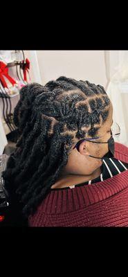 Locs hairstyle