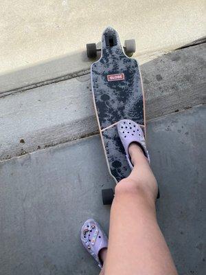 My skateboard I got!