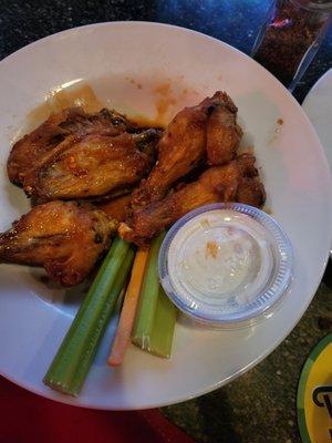 The "world famous wings"