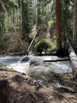 Beautiful campsites around Cottonwood Lake!