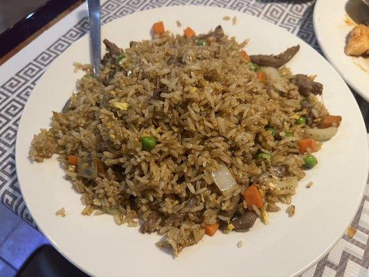 Beef fried rice