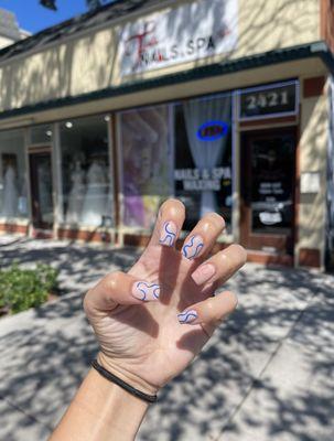 Game day nails!