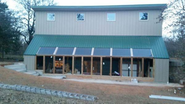 All new Windows, Siding, Roofing and Framing. Concrete walkway.