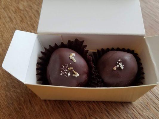 Orange Cardamom Truffle