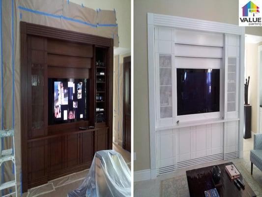 Custom cabinet Painting