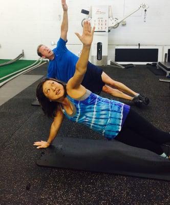 The couple that gets healthy together status together!