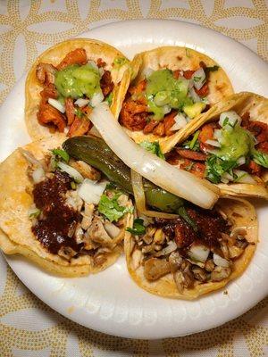 Buche and Pastor Tacos