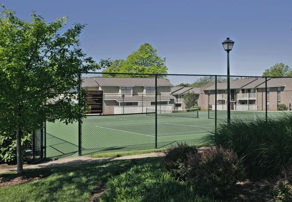 Tennis courts