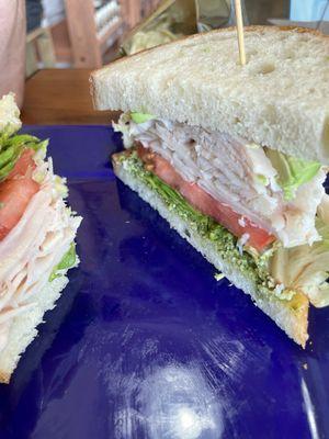 Turkey Pesto Sandwich