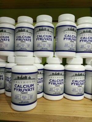 Calcium Pyruvate 750mg, support healthy weight loss, Metabolic rate, Energy Levels.