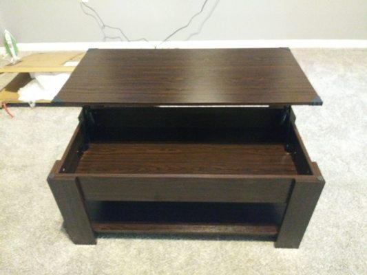 Living Room Center Table and PC Stand

Assembly price $80